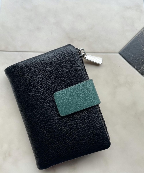 VIBGYOR 財布 urbanfemine./バイカラー二つ折り財布 U7473