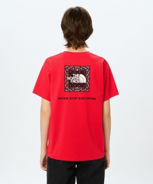 tシャツ THE NORTH FACE S/S BANDANA SQUARE LOGO T（ザ ノース フェイス ショートスリーブバンダナスクエアロゴ