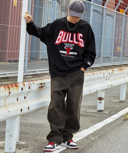 NBA スウェット FR-NBA-23AW-201 TOKYO 23 NBA All Team Patch Pigment Sweatshirt BLACK