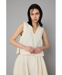 HeRIN.CYE ベスト ジレ V neck vest Vネックベスト レディース