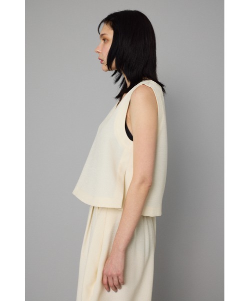 HeRIN.CYE ベスト ジレ V neck vest Vネックベスト レディース