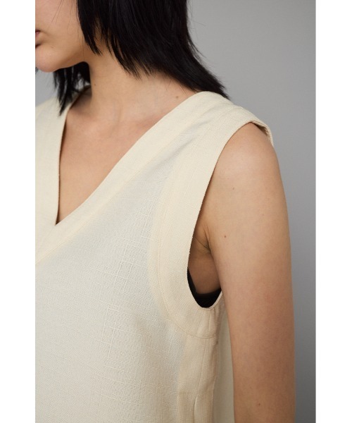 HeRIN.CYE ベスト ジレ V neck vest Vネックベスト レディース
