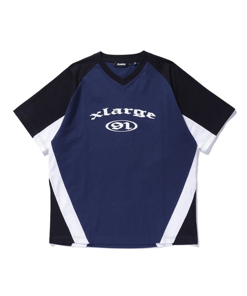 新品未使用EXPANSION LARGE PRO JERSEYフットボールシャツ XLARGE（エクストラ ラージ） tシャツ RAGLAN S/S FOOTBALL JERSEY