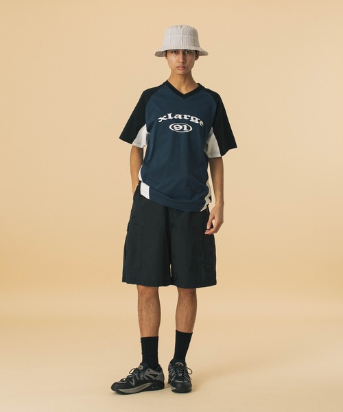 XLARGE（エクストラ ラージ） tシャツ RAGLAN S/S FOOTBALL JERSEY