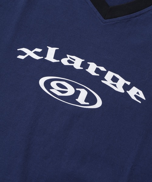 XLARGE（エクストラ ラージ） tシャツ RAGLAN S/S FOOTBALL JERSEY
