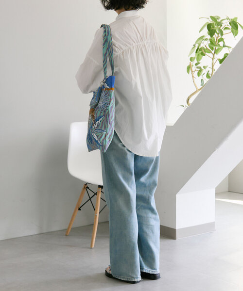 ear PAPILLONNER トートバッグ sampo×earミニポーチ付きトート