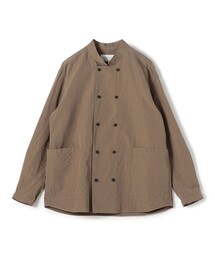 ブルゾン アウター コットンリネンシルク ダブルブレスト シャツジャケット メンズ｜ZOZOTOWN Yahoo!店