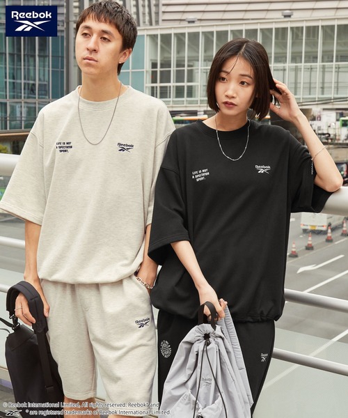 安いそれに目立つ Reebok ダブルロゴ刺繍 別注 Reebok/リーボック セットアップ その他