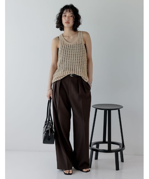 Re:EDIT タンクトップ ノースリーブ 「2025 SUMMER COLLECTION