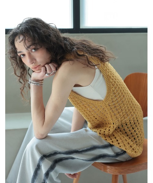 Re:EDIT タンクトップ ノースリーブ 「2025 SUMMER COLLECTION