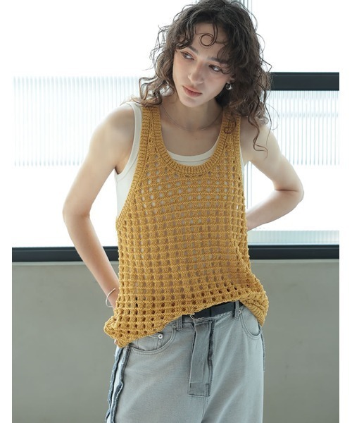 Re:EDIT タンクトップ ノースリーブ 「2025 SUMMER COLLECTION