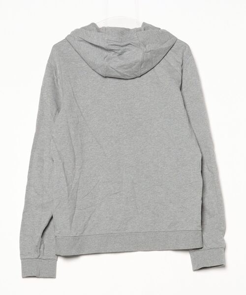 良品 EMPORIO ARMANI ビッグロゴ パーカー フーディ XL グレー EA7 「EMPORIO ARMANI EA7」 プルオーバーパーカー MEDIUM