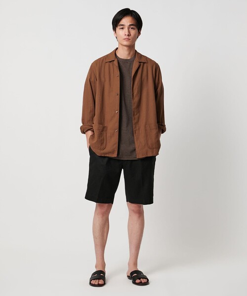 UNITED ARROWS パンツ 「DEVORE」 ハーフギャザー ショーツ