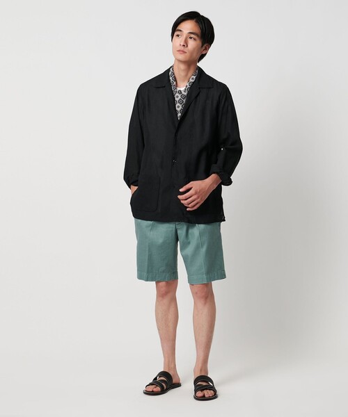 UNITED ARROWS パンツ 「DEVORE」 ハーフギャザー ショーツ