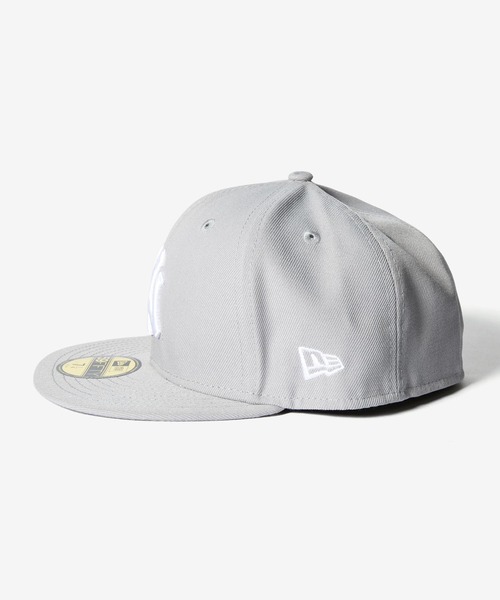 稀少サイズ【ニューエラ×ヤンキース】NYC ロゴ キャップ グレー×白ホワイト NEW ERA（ニューエラ） キャップ 帽子 メンズ NEW ERA NY NEW YORK