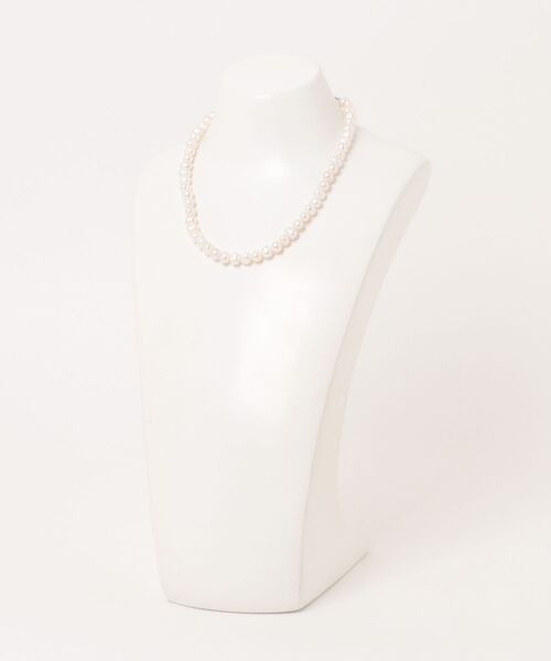 【wing bling】silver925 NACRE 淡水パールチョーカーネックレス ALLURELLE ネックレス 「ALLURELLE」淡水パール シンプルパール