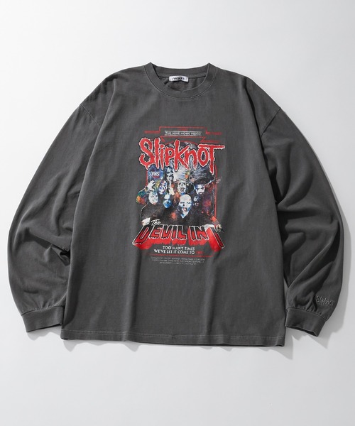 「MONO-MART」 長袖Tシャツ M グレー メンズ