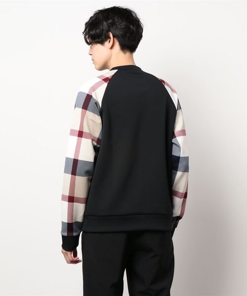 「BLACK LABEL CRESTBRIDGE」 長袖Tシャツ M ブラック メンズ