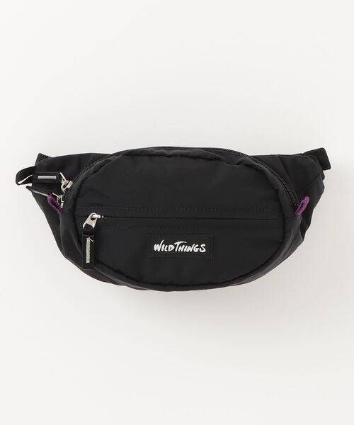 ワイルドシングスWILD THINGSボディバッグ ボディー ウエストバッグ 黒 WILD THINGS（ワイルドシングス） ウエストポーチ 「WILD THINGS