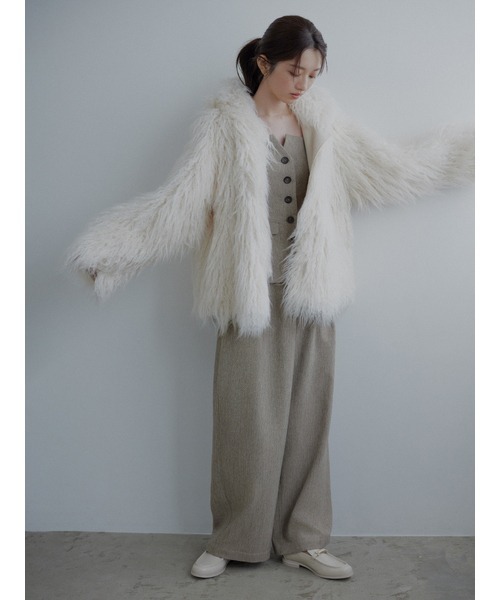 SNIDEL（スナイデル） コート FREE ホワイト レディース : ZOZOTOWN