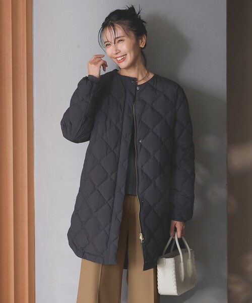 UNFILO（アンフィーロ） ダウンコート「TAIONコラボ」 MEDIUM ブラック