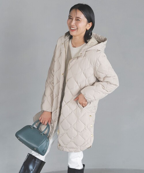 UNFILO（アンフィーロ） ダウンコート「TAIONコラボ」 MEDIUM ブラック