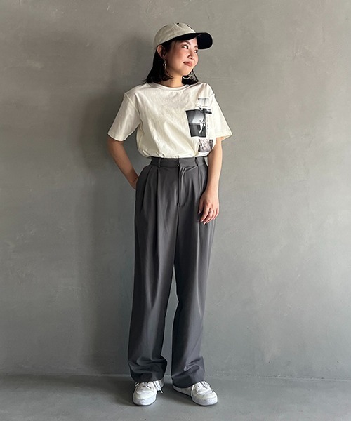 CREDONA 「CREDONA」 スラックス SMALL グレー レディース