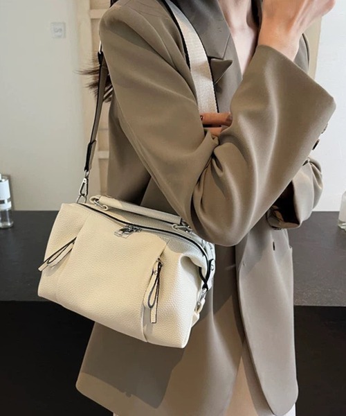 pumpkin port ショルダーバッグ バッグ サイドWZIP 5ポケット