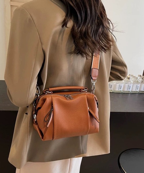 pumpkin port ショルダーバッグ バッグ サイドWZIP 5ポケット