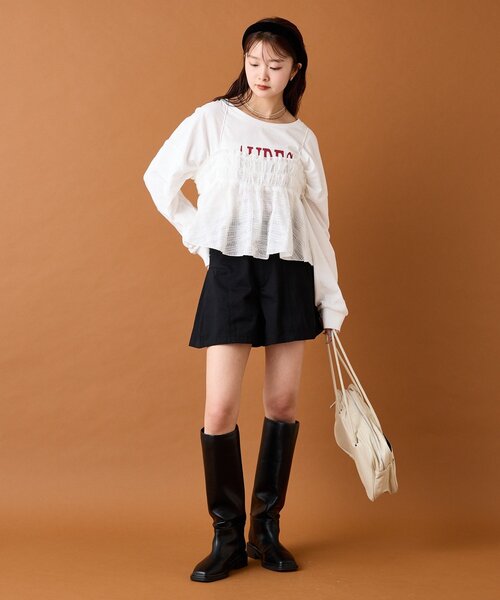 mystic（ミスティック） 「4色展開/レイヤードスタイル」チュール