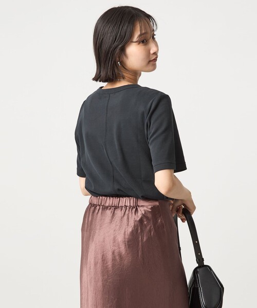 green label relaxing tシャツ フィブリルタッチ ショート