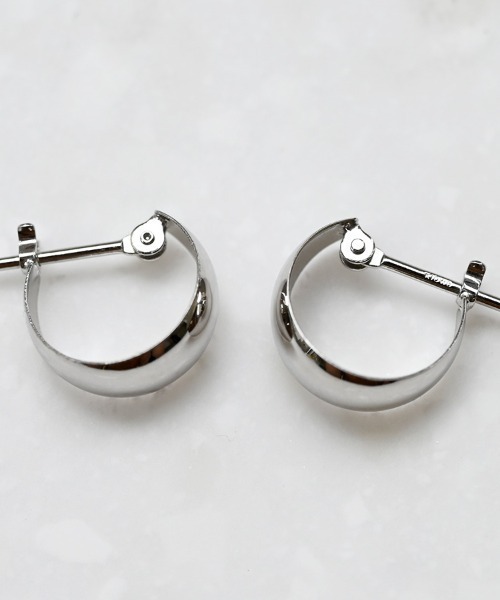 sowi ピアス K10WG ムーンピアス 5×10 レディース : ZOZOTOWN Yahoo!店