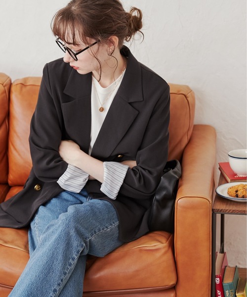 ANGIE ジャケット テーラードジャケット 「S/Mサイズ展開」金