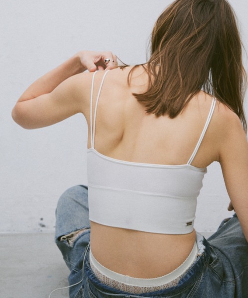 (美品) Velourstrap Frill Camisole Velourstrap Frill Camisole（キャミソール）｜ànuke