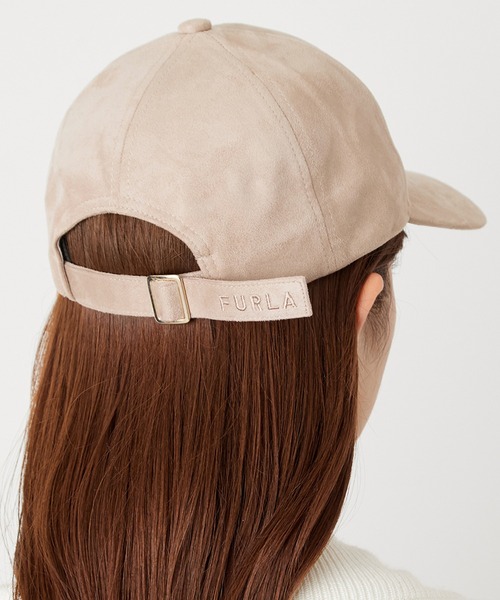 FURLA（フルラ） キャップ 帽子 レディース キャップ スエード ”FURLA
