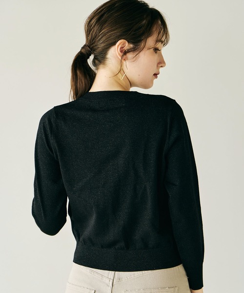 Audie a Muses（オーディア ミューズ） カーディガン ミニビジュー釦