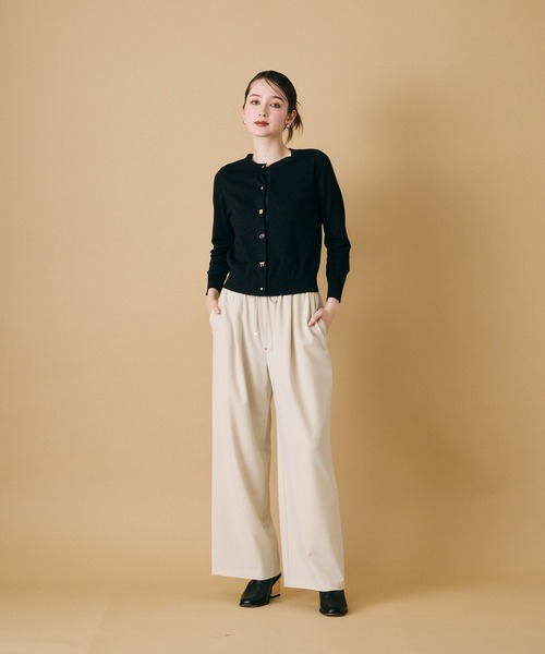 Audie a Muses（オーディア ミューズ） カーディガン ミニビジュー釦