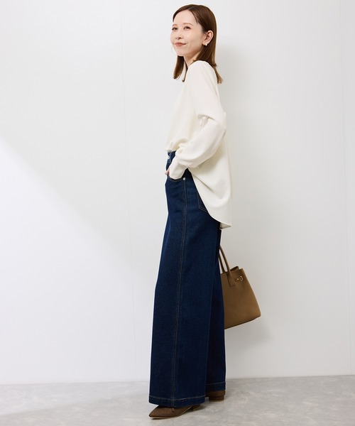 ROPE' PICNIC（ロペ ピクニック） tシャツ エアリーカットジョーゼット