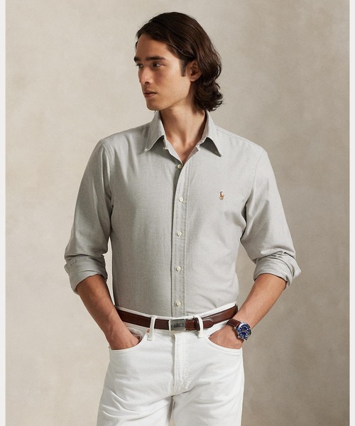 Ｍ ラルフローレン クラシックフィット Polo ポニー オックスフォードシャツ クラシック フィット ピンポイント オックスフォード シャツ