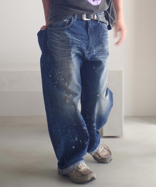 ADAM PATEK（アダムパテック） ジーンズ mp14098-washed riot nep