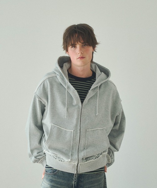 Elanque パーカー zip hoodie/ジップフーディー メンズ : ZOZOTOWN