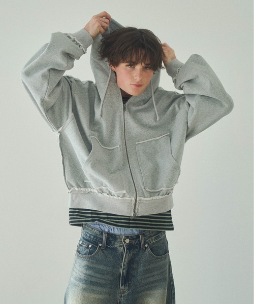 Elanque パーカー zip hoodie / ジップフーディー メンズ : ZOZOTOWN