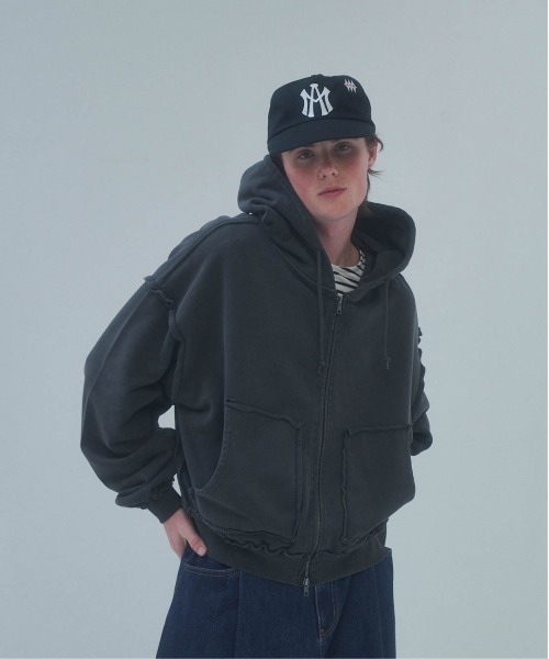 トップス Elanque knit zipup hoodie Elanque パーカー zip hoodie / ジップフーディー メンズ : ZOZOTOWN