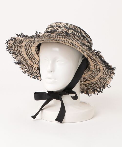 「polcadot」 ハット FREE ブラック レディース_画像5