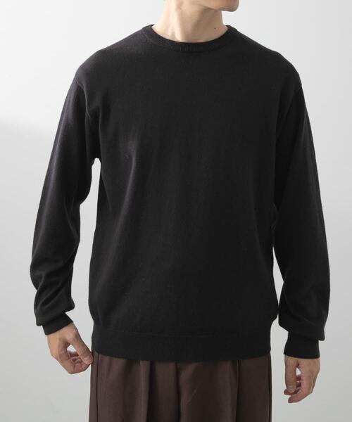 ☆新品 アーバンリサーチドアーズ コットンカシミヤニット URBAN RESEARCH ROSSO MEN セーター ニット コットンカシミヤクルー