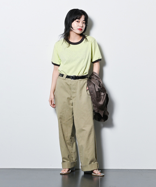 「CITYSHOP」 半袖Tシャツ FREE ブラック レディース_画像9