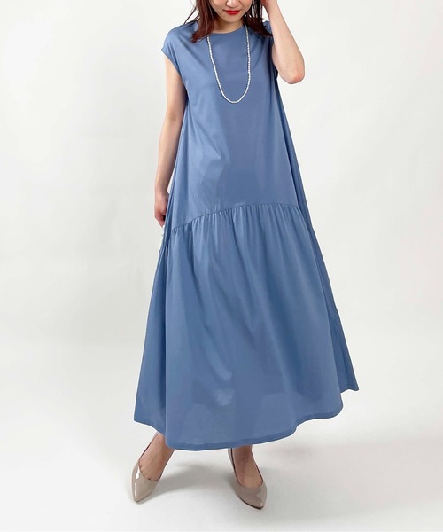 「PICCIN」 ノースリーブワンピース M ブラック レディース_画像8