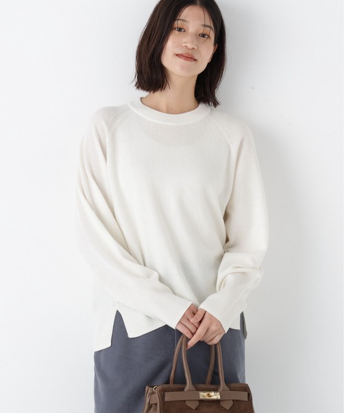 human woman（ヒューマンウーマン） ニット セーター 「ウォッシャブル