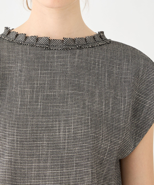 「BALLSEY」 半袖ブラウス 36 グレー レディース