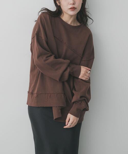 SENSE OF PLACE by URBAN RESEARCH トレーナー スウェット キリカエ